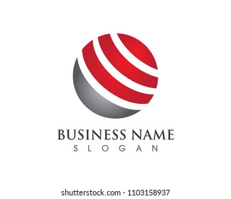 finance logo and symbols vector concept illustration