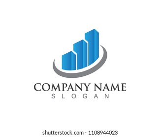 finance logo and symbols vector concept illustration
