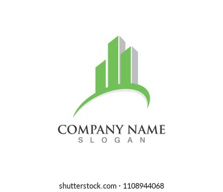 finance logo and symbols vector concept illustration
