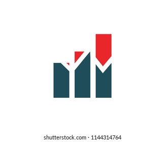 finance logo and symbols vector concept illustration

