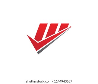 finance logo and symbols vector concept illustration