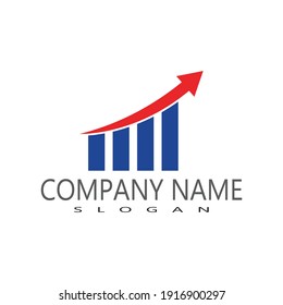 finance logo and symbols vector concept illustration