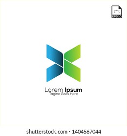 finance logo and symbols vector simple concept illustration