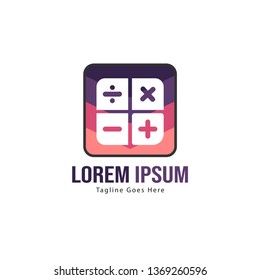 Finance logo template design. Finance logo with modern frame isolated on white background