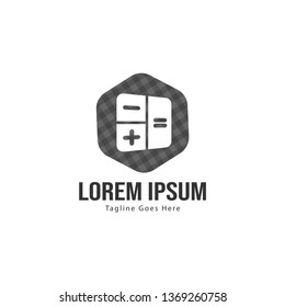 Finance logo template design. Finance logo with modern frame isolated on white background