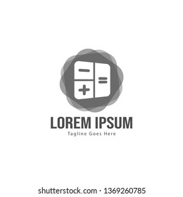 Finance logo template design. Finance logo with modern frame isolated on white background