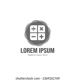 Finance logo template design. Finance logo with modern frame isolated on white background