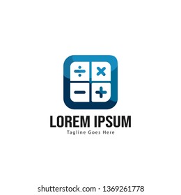 Finance logo template design. Finance logo with modern frame isolated on white background
