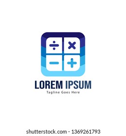 Finance logo template design. Finance logo with modern frame isolated on white background