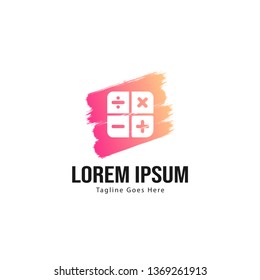 Finance logo template design. Finance logo with modern frame isolated on white background