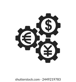 finance Logo template Isolated. Brand Identity. Icon Abstract Vector graphic