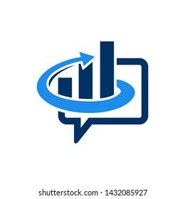 Finance Logo Template Stock Vector