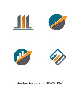 Finance Logo template vector icon 