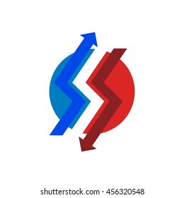 Finance logo template. Vector stock for corporate Finance Accounting