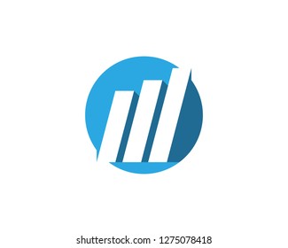 finance logo - vector concept illustration
