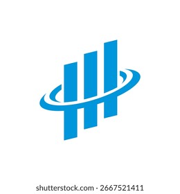 Finanzierungslogo, Vektorsymbol-Design 