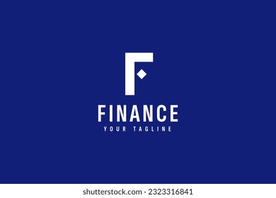 Ilustración del icono del vector del logotipo de finanzas