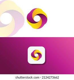 Logotipo financiero para su negocio con el concepto de logotipo abstracto