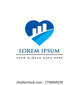 FINANCE LOVE LOGO , FINANCE LOGO VECTOR