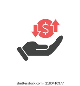 finance management icons  symbol vector elements for infographic web