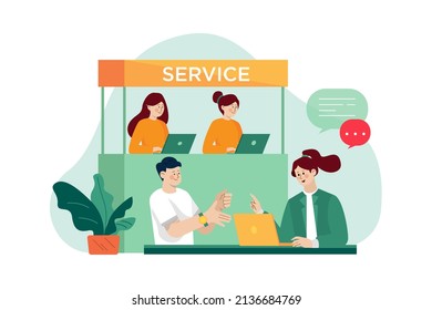 Finance Management Illustration concept. Flat illustration isolated on white background.