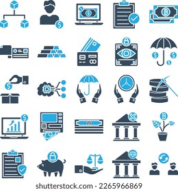 Finance Marketing icons set, Finance Marketing icons pack, Finance Marketing vector icons set, web and SEO icons set, digital marketing , business  finance flat 
