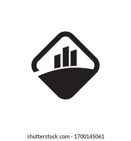 Finance marketing logo template vector icon design