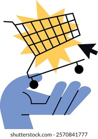Finance and marketing vector illustration 
