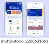 mobile banking interface