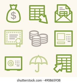 Finance mobile icon, business vector web sign. Money infographics symbols.