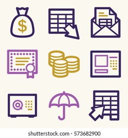 Finance mobile icon, business vector web sign. Money infographics symbols.