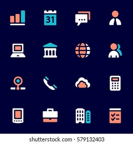 Icono móvil de finanzas, signo web de vector de negocio. Los símbolos gráficos del dinero.