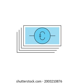 finance money business cash payment currency dollar set exchange credit sign vector bank banking icon symbol growth outline line coin card thin illustration pay investment wealth web design wallet com