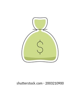 finance money business cash payment currency dollar set exchange credit sign vector bank banking icon symbol growth outline line coin card thin illustration pay investment wealth web design wallet com