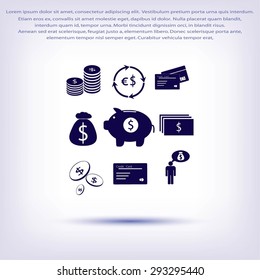 Finance and money icon