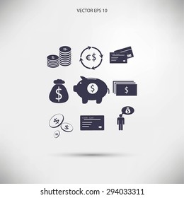 Finance and money icon
