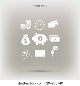 Finance and money icon