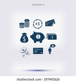 Finance and money icon