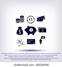 Finance and money icon