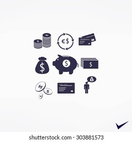 Finance and money icon