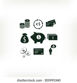 Finance and money icon