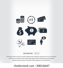 Finance and money icon