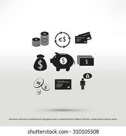Finance and money icon