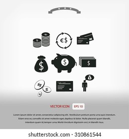 Finance and money icon
