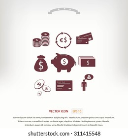Finance and money icon