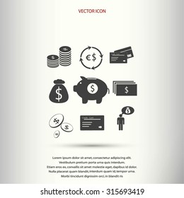 Finance and money icon