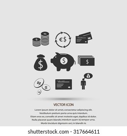 Finance and money icon