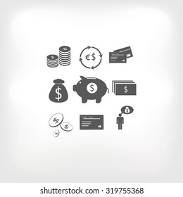 Finance and money icon