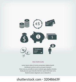 Finance and money icon