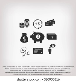 Finance and money icon